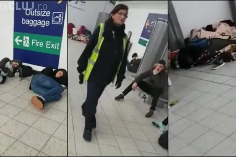 Wizz Air a UITAT de călătorii ce veneau la Cluj pe aeroportul Luton - VIDEO