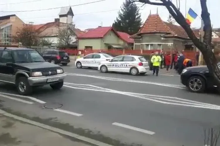 Accident pe Corneliu Coposu. Femeie și nepoata ei, lovite pe trecerea de pietoni - VIDEO