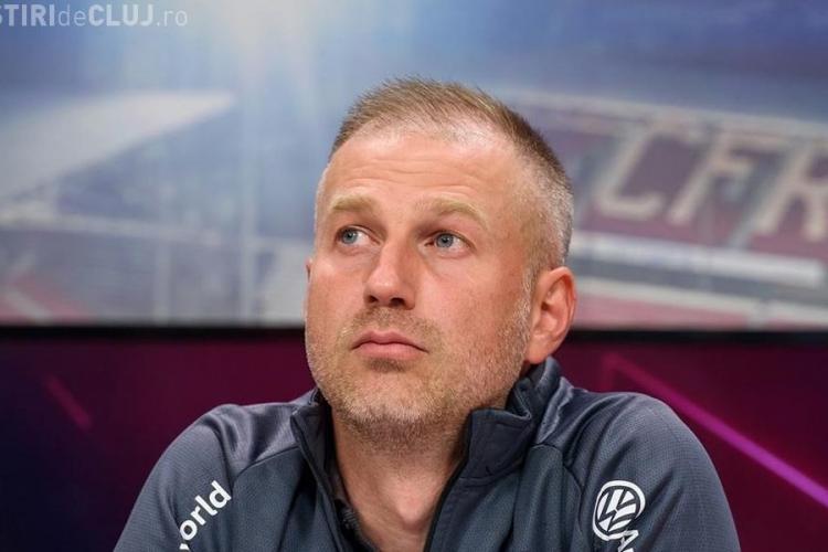 Edi Iordănescu regretă că a venit la CFR Cluj