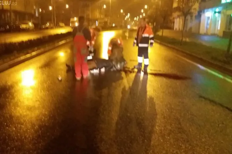 Accident mortal la Turda! Două persoane au fost spulberate în timp ce traversau strada FOTO