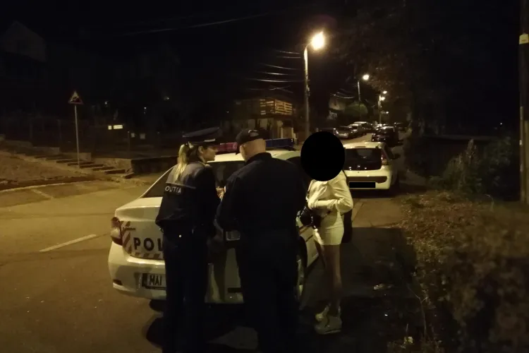 Razie la prostituatele de pe Calea Turzii. Câte amenzi au dat polițiștii FOTO