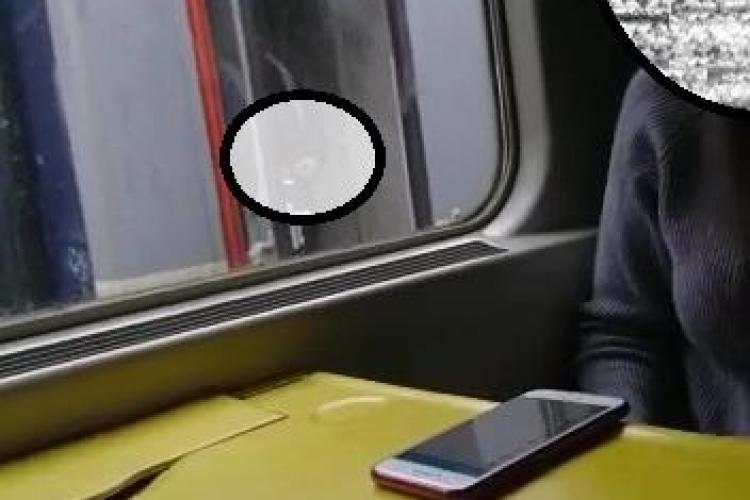 Un bărbat se masturba în tren, în Gara Cluj, uitându-se la studente - FOTO