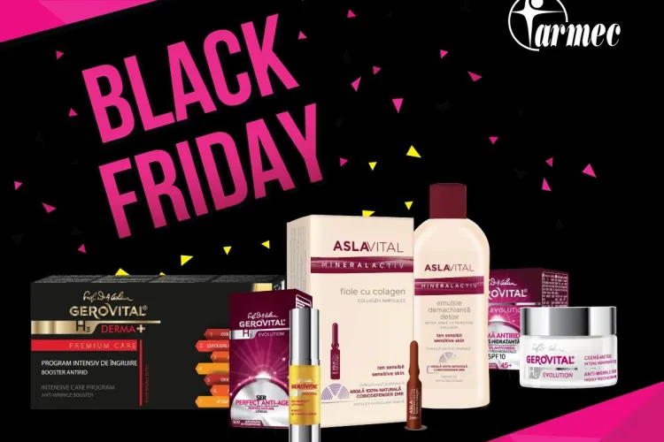 Farmec participă la campania Black Friday și vine cu noi oferte și surprize pentru consumatori (P)
