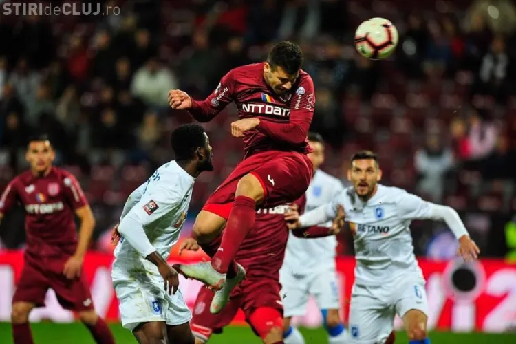 CFR Cluj s-a calificat în sferturile Cupei României - REZUMAT VIDEO
