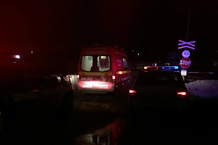 Clujean decapitat de tren la Apahida - FOTO