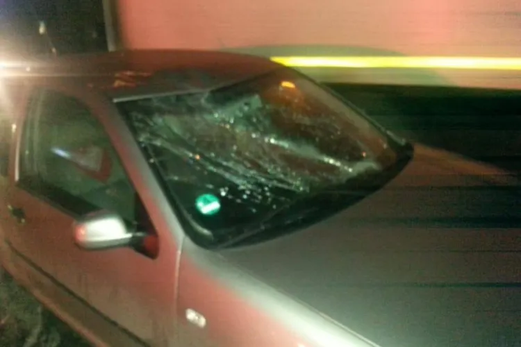 Accident în Gilău. Pieton spulberat pe trecerea de pietoni - VIDEO