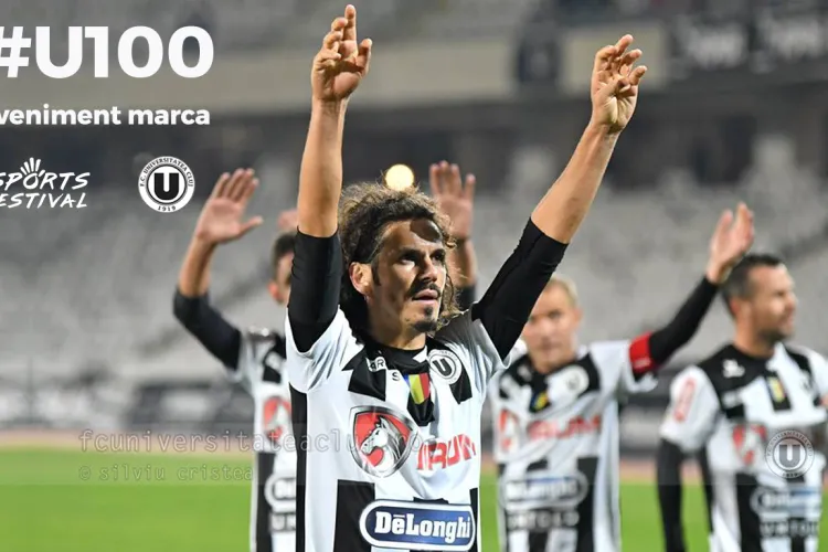 U Cluj împlinește 100 de ani. Va juca un meci cu o echipă de calibru la Sports Festival 2019