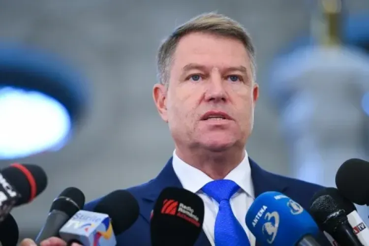 Klaus Iohannis atacă taxa pe lăcomie: E lăcomia pesediştilor de a lua bani mai mulţi