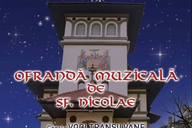 Concert al coralei ”Voci Transilvane”, la Biserica Sfantul Nicolae, de pe strada Horea