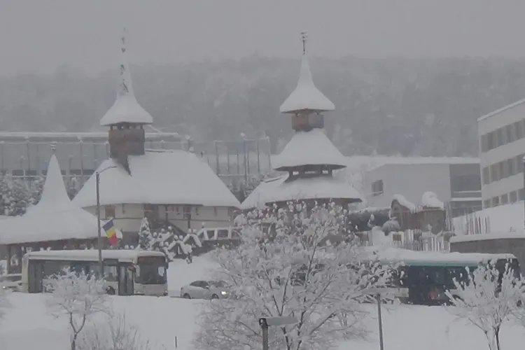 Un floreștean le mulțumește șoferilor din trafic: V-ar omorî puțină zăpadă?