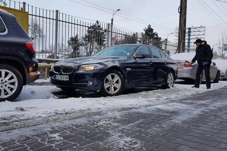 BMW închiriat din Cluj și EVAPORAT! Imaginea cu hoțul e în articol - FOTO