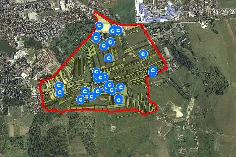 Primăria Cluj vrea să realizeze PUZ-ul zonei Sopor. Cum pot identifica proprietarii parcelele
