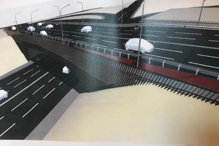 Diferit, ”groparul” centurii din Florești, cosmetizează Podul N pentru un milion de lei