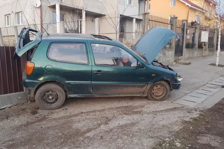 CLUJ: Căruțaș băgat în spital de un șofer BEAT la volan și fără permis FOTO