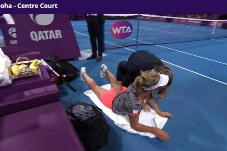 Elise Mertens făcută praf după finala cu Simona Halep. E acuzată că s-a prefăcut