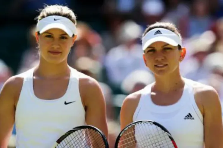 Halep o întâlnește pe Eugenie Bouchard în primul meci din Dubai. Cum a reacționat canadianca