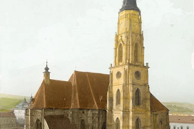 Biserica Sfântul Mihail la sfârșitul secolului XIX - FOTO document