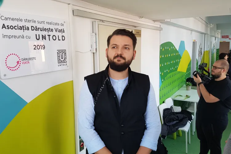 Untold a amenjat la Cluj-Napoca două camere sterile pentru copiii bolnavi de cancer - VIDEO