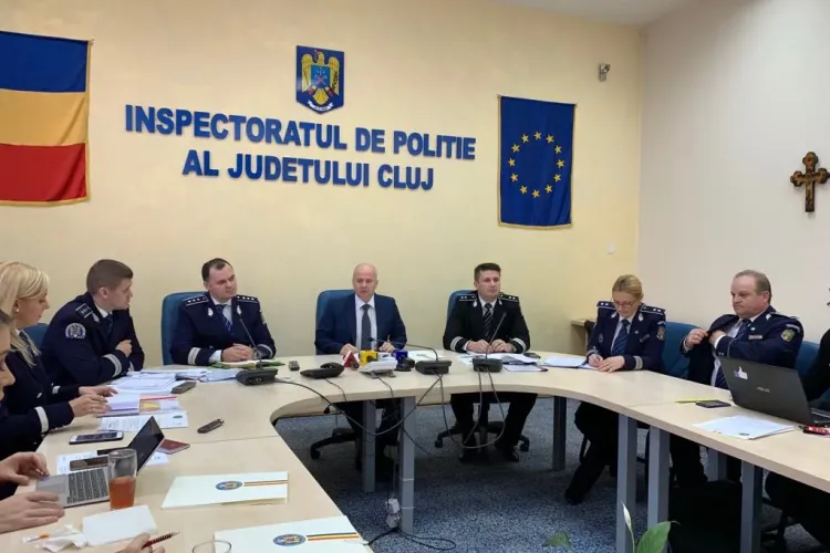 Bilanțul activității IPJ Cluj în 2018: Zeci de mii de intervenții într-un singur an