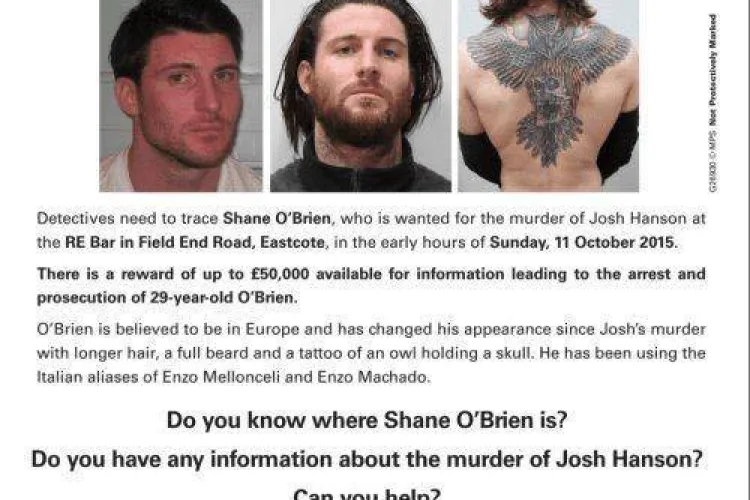 Criminal britanic dat în urmărire internațională, prins în centrul Clujului. Pe capul său era pusă o recompensă de 50.000 lire FOTO/VIDEO