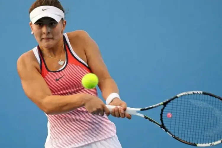Noua revelație a tenisului, Bianca Andreescu, a spulberat-o pe Muguruza în optimile de la Indian Wells