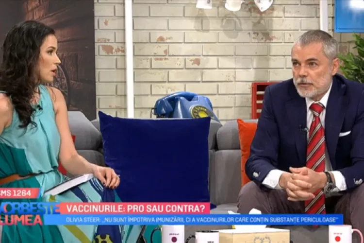 Olivia Steer: ”Tocmai vaccinații îi îmbolnăvesc pe cei nevaccinați”. Replica unui reputat medic