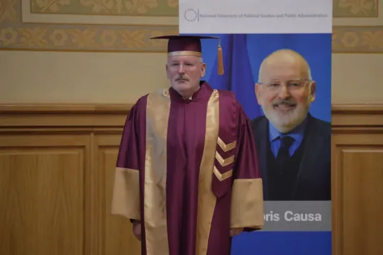 Timmermans: Dacă românii nu intrau în UE, ceea ce Putin face acum în Ucraina ar fi făcut şi în România