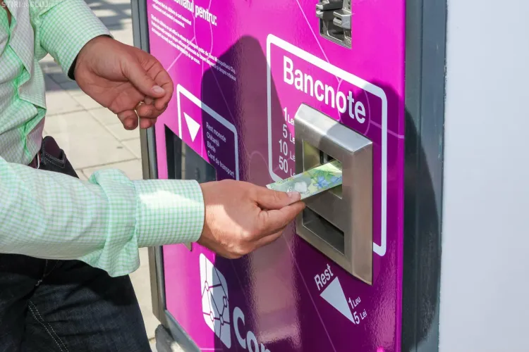 Automatele de bilete din Cluj eliberează acum și bilete pentru două călătorii