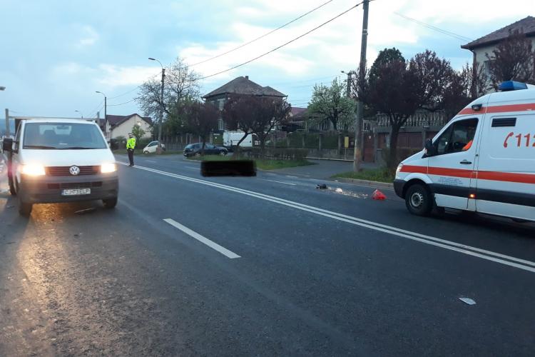 Accident mortal la Cluj, la prima oră a dimineții. O femeie a fost ”spulberată” în timp ce traversa strada FOTO