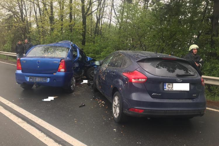 Accident pe Calea Turzii, la ieșire din Feleacu spre Cluj-Napoca. O victimă a murit - FOTO