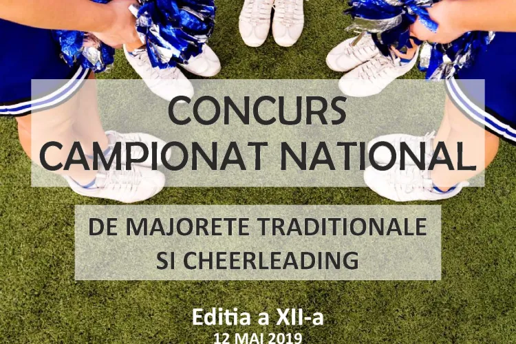 Campionatul Național de Majorete și Cheerleading are loc la Cluj, în luna mai