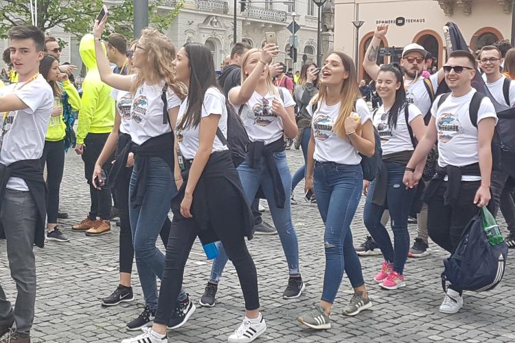 Zilele Studentilor Maghiari 2019! Studenții au ocupat Clujul - VIDEO