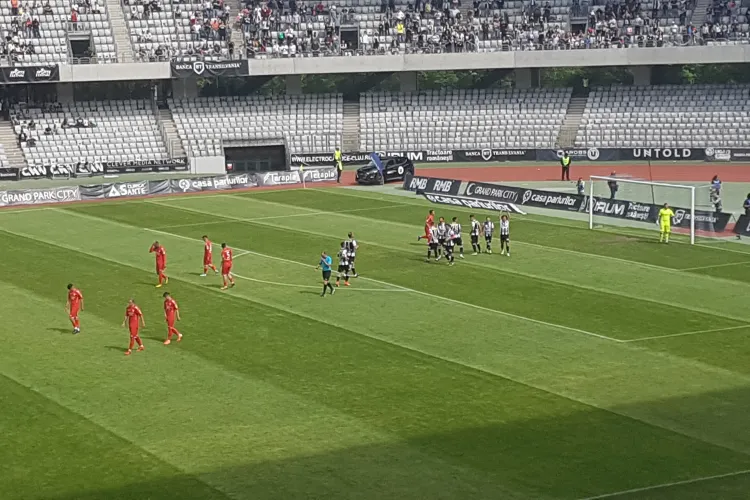 Super gol U CLUJ, marca Messi. Goga a facut o schema speciala cu Florescu, din penalty VIDEO