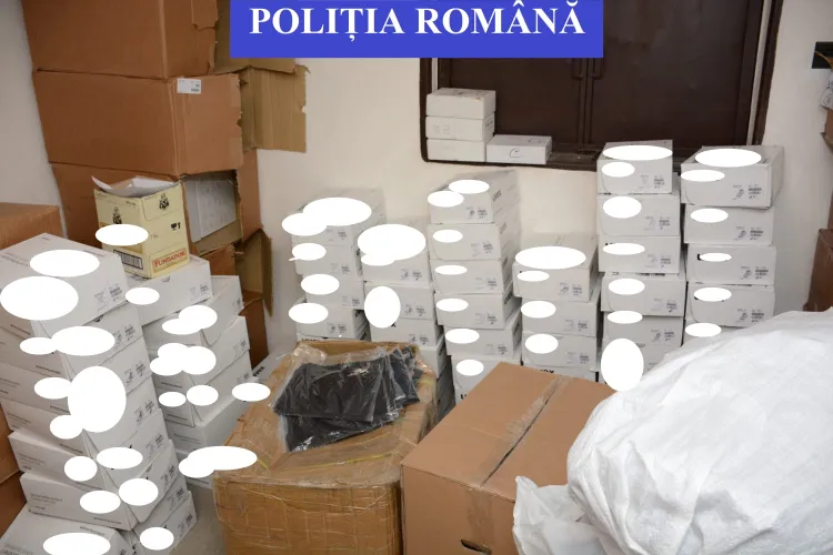 ”Fake-uri” confiscate de polițiști la Cluj! Au fost indisponibilizate bunuri contrafăcute în valoare de 80.000 euro FOTO
