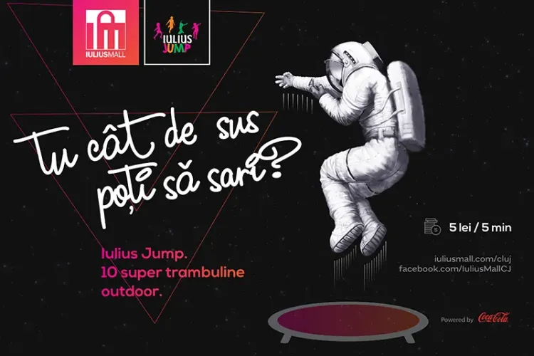 Chef de distracție? S-au redeschis trambulinele din Iulius Parc