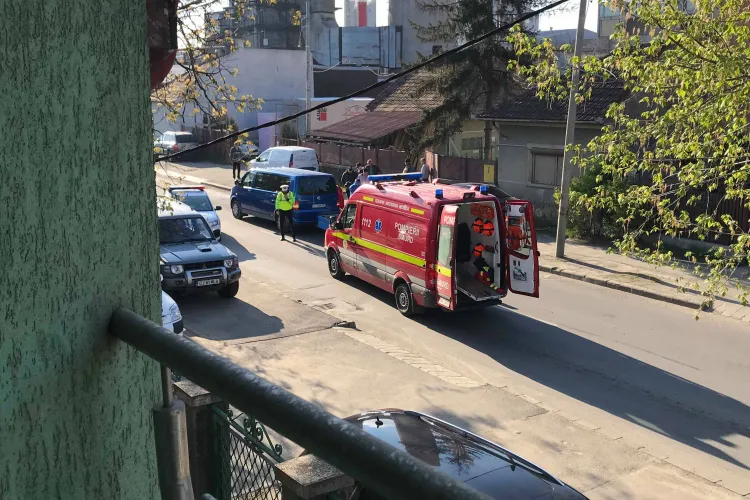 Șofer mort la volan în trafic, la Cluj FOTO