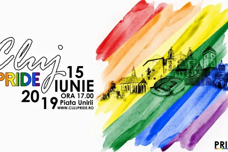 Marșul gay Pride 2019 va avea loc în centrul Clujului. Ce anunță organizatorii