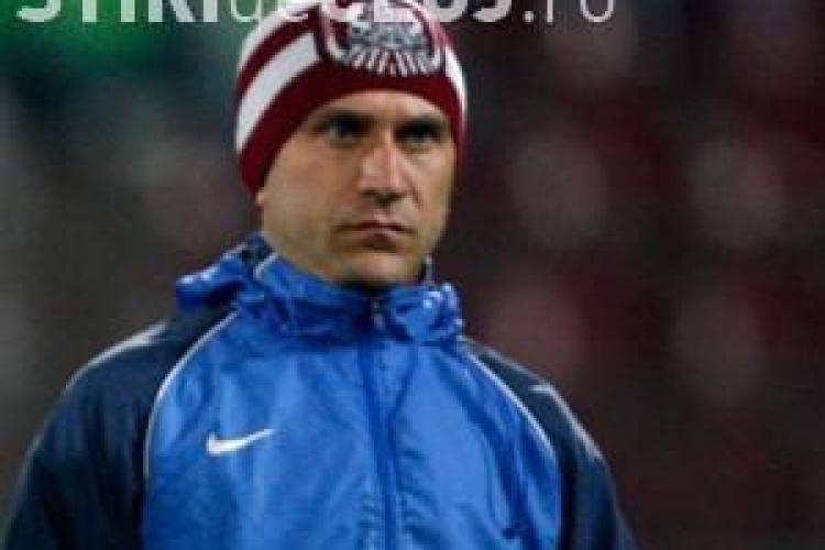 Antrenorul lui CFR Cluj, Alin Minteuan: "Am obtinut ceea ce am vrut, sa nu pierdem"