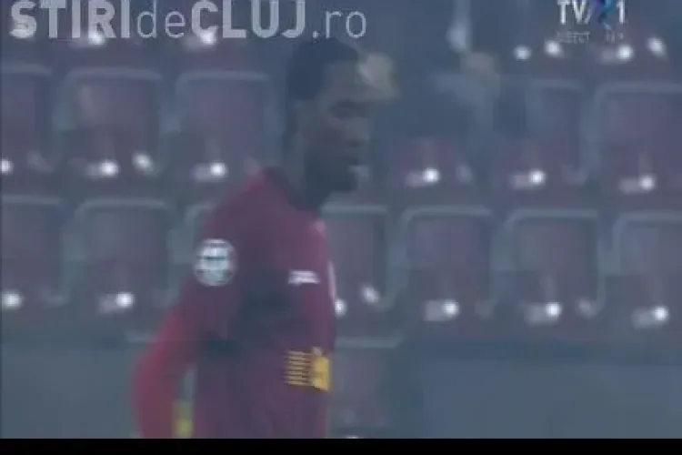CFR Cluj - AS Roma 1-1 - REZUMAT VIDEO / Traore a inscris, dar s-a facut si de ras: a facut semne obscene catre public