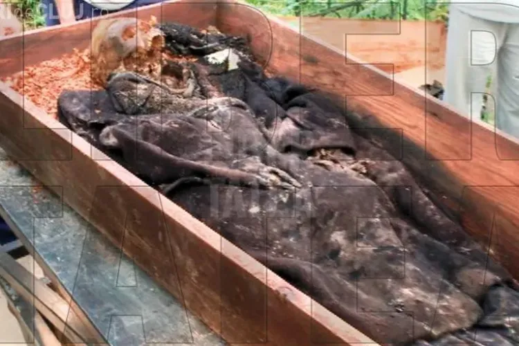 Ramasitele lui Nicolae Ceausescu si ale Elenei Ceausescu, reinhumate in secret - FOTO