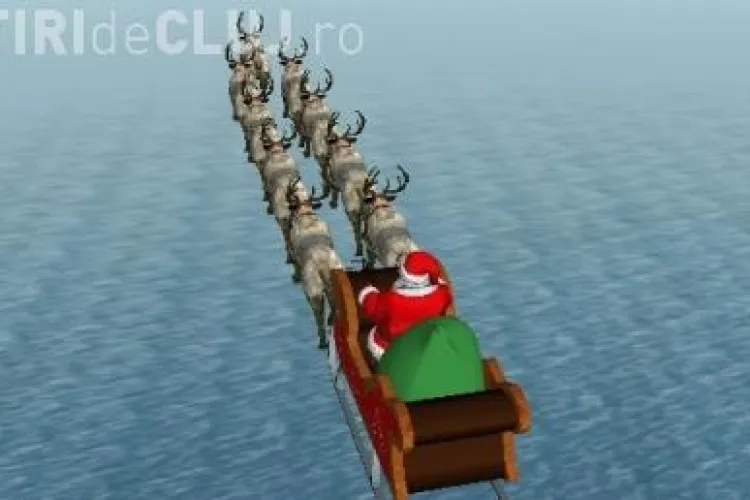 Vezi traseul lui Mos Craciun cu ajutorul Google Earth - VIDEO