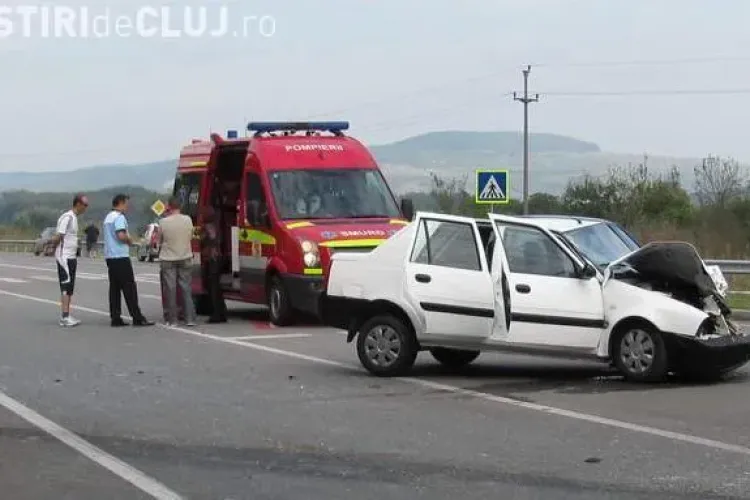 Accident pe centura Gherla! O femeie de 55 de ani a fost ranita