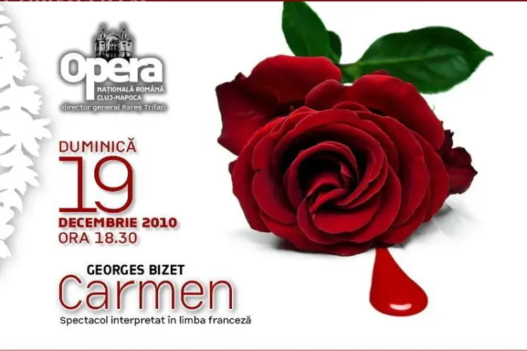 Carmen, de Bizet, in limba franceza la Opera Nationala din Cluj