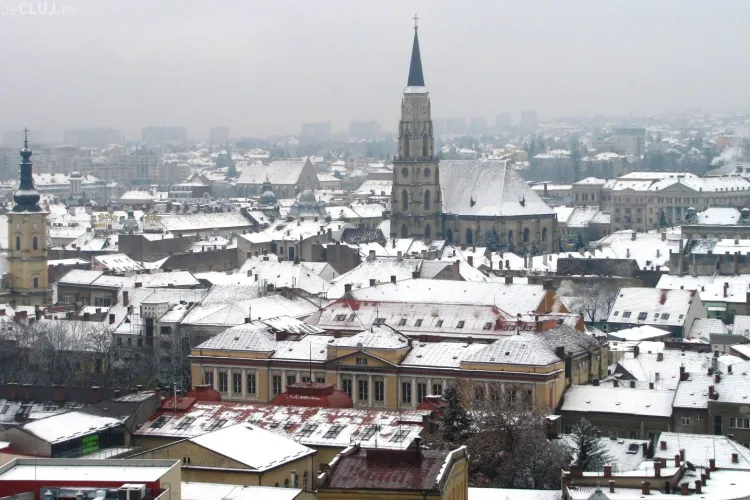 Vremea in Cluj: Ne asteapta trei zile de ninsoare! Vezi prognoza meteo pana miercuri