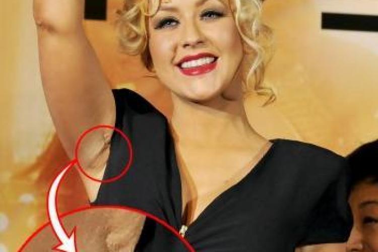 Christina Aguilera si-a pus silicoane! Vezi aici dovada