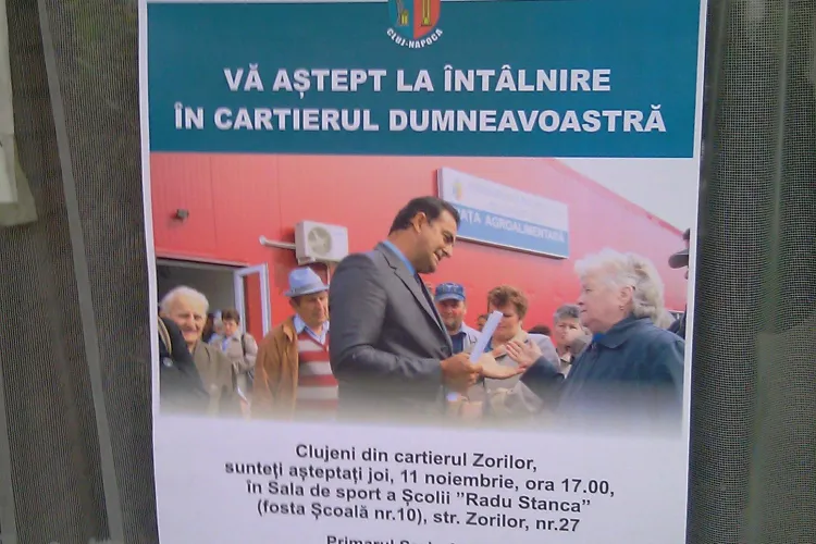 Primarul Sorin Apostu se intalneste cu locuitorii din Someseni