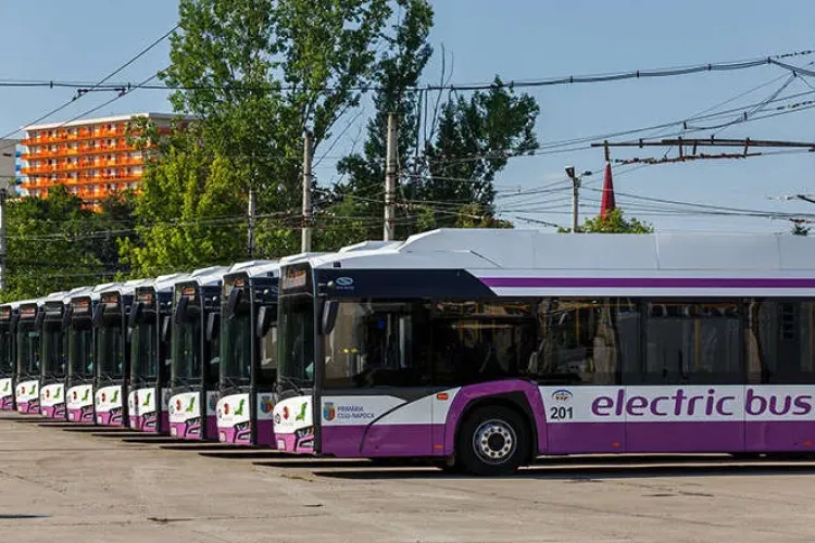 Boc: O treime din flota transport public este electrică