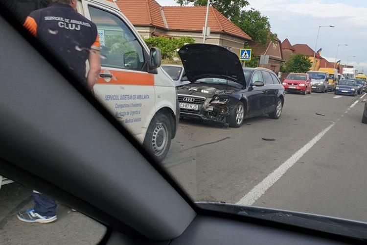 Accident la Florești, cauzat de o șoferiță băută la volan chiar la primele ore ale dimineții FOTO