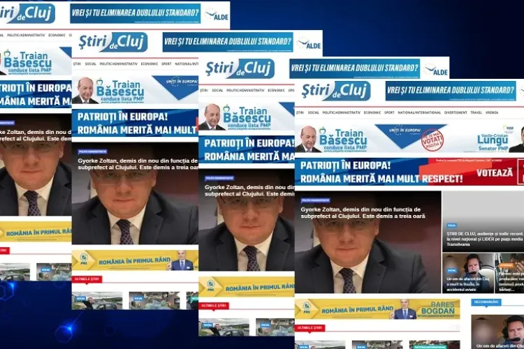 ȘTIRI DE CLUJ, audiențe și trafic record. Locul 2 la nivel național și LIDER pe piața media din Transilvania