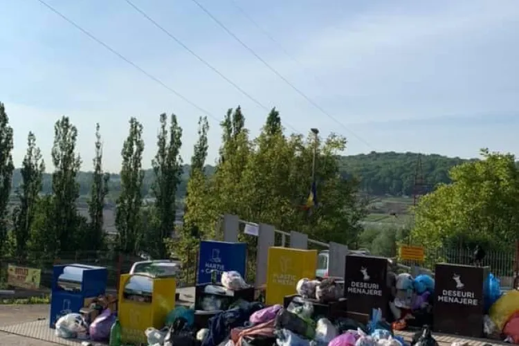 În Baciu, gunoiul e aruncat ”din mersul mașinii” - FOTO